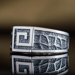 Symbol Ornament Ring // Silver (8)