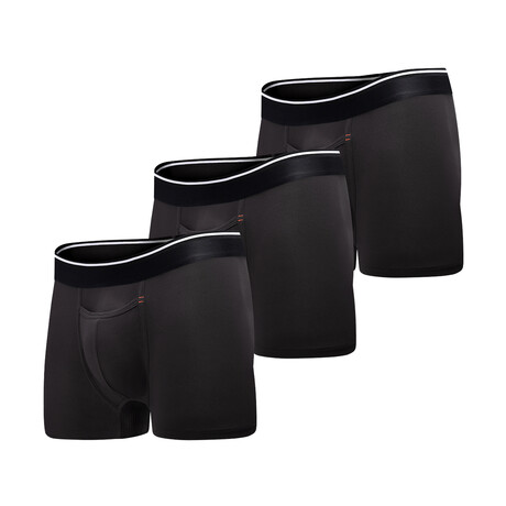 Classic Trunk // Standard Fit 3 Pack // Black (XS)