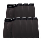 Classic Boxer Briefs // Standard Fit 7 Pack // Black (M)