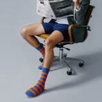 Classic Trunk // Standard Fit 3 Pack // Black + Dark Gray + Navy (XL)