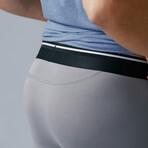 Classic Boxer Briefs // Standard Fit 3 Pack // Dark Gray (2XL)