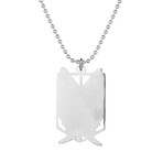 Wings of Freedom Necklace // Antique Silver