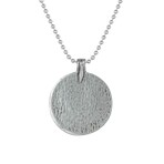 Owl of Athena Necklace // Antique Silver