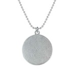 Viking Runes Medallion // Antique Silver