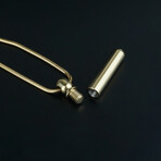 Ash Urn Necklace // Gold