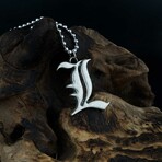 L Necklace // Antique Silver