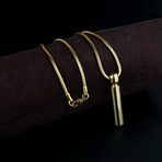 Ash Urn Necklace // Gold