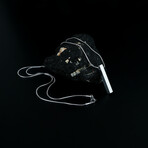 Silver Bar Necklace // Silver