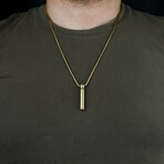 Ash Urn Necklace // Gold