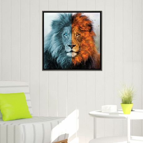 Aslan by Paul Haag (18"H x 18"W x 0.75"D)