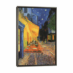 The Cafe Terrace on the Place du Forum (Café Terrace at Night), 1888 by Vincent van Gogh (26"H x 18"W x 0.75"D)