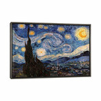 The Starry Night by Vincent van Gogh (18"H x 26"W x 0.75"D)