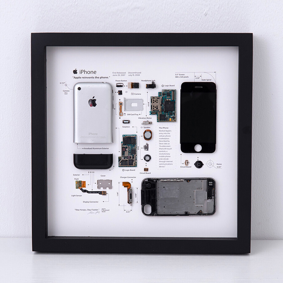 XreArt Framed Disassembled Tech - Teardown Tech Is Art - Touch Of Modern