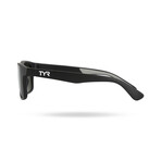 TYR Unisex Springdale HTS Polarized Sunglasses // Silver + Black