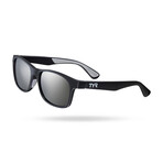 TYR Unisex Springdale HTS Polarized Sunglasses // Silver + Black