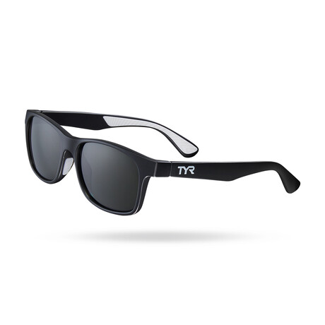 TYR Unisex Springdale HTS Polarized Sunglasses // Smoke + BLack