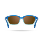 TYR Ladies Mora Kai HTS Polarized Sunglasses // Blue + Navy