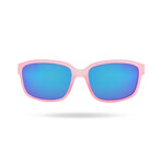 TYR Ladies Mora Kai HTS Polarized Sunglasses // Blue + Pink