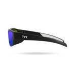 TYR Men's Knox HTS Polarized Sunglasses // Blue + Black