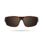 TYR Men's Knox HTS Polarized Sunglasses // Brown + Tortoiseshell