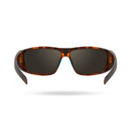 TYR Men's Knox HTS Polarized Sunglasses // Brown + Tortoiseshell