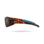 TYR Men's Knox HTS Polarized Sunglasses // Brown + Tortoiseshell
