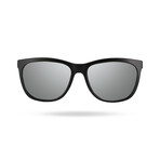 TYR Ladies Carolita HTS Polarized Sunglasses // Silver + Black