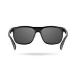 TYR Mens Apollo HTS Lifestyle Polarized Sunglasses // Silver + Black