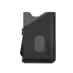 Wallet + Leather (No Loop) // Gunmetal + Black