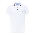 Daniel Short Sleeve Polo Shirt // White (L)