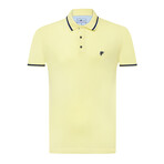 Derek Short Sleeve Polo Shirt // Yellow (S)