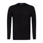 Andrew Round Neck Pullover // Black (XL)