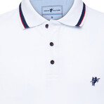 Daniel Short Sleeve Polo Shirt // White (XL)