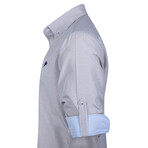 Vincent Long Sleeve Button Down Shirt // Gray (XL)