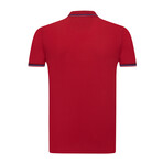 Christian Short Sleeve Polo Shirt // Red (L)