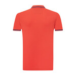 Drew Short Sleeve Polo Shirt // Orange (S)