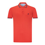 Drew Short Sleeve Polo Shirt // Orange (2XL)