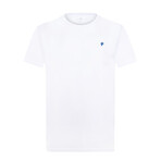 Griffin Short Sleeve Round Neck T-Shirt // White (M)