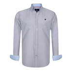 Vincent Long Sleeve Button Down Shirt // Gray (2XL)