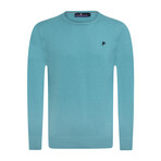 Jose Round Neck Pullover // Teal (L)