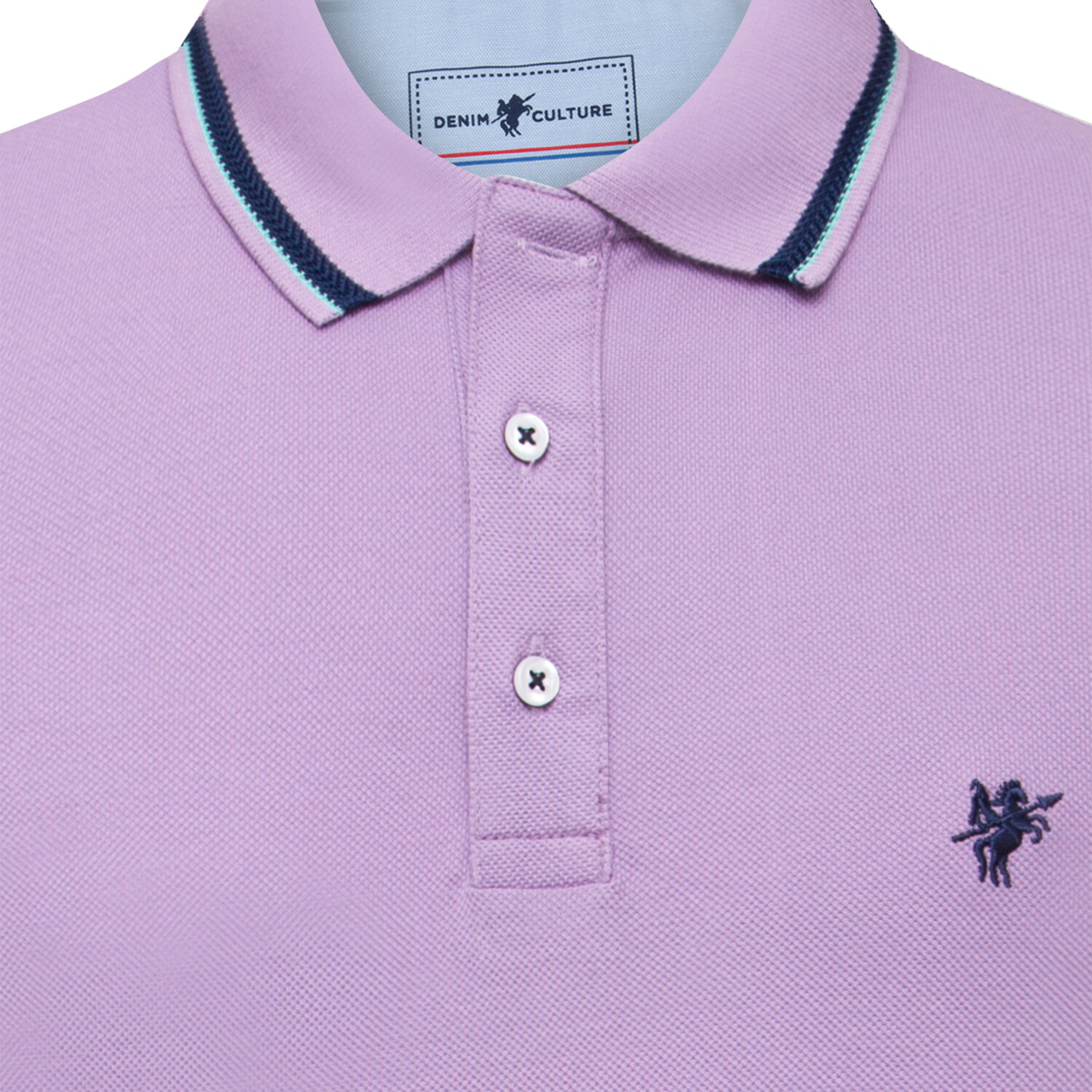 Dean Short Sleeve Polo Shirt // Lilac (3XL) - Denim Culture - Touch of ...