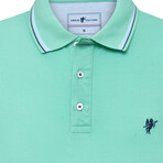 Elliot Short Sleeve Polo Shirt // Mint (L)