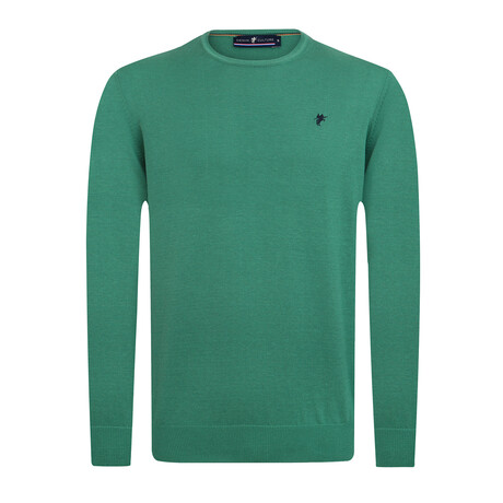 James Round Neck Pullover Sweater // Mint (S)