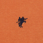 Floyd Zipped Cardigan Sweater // Orange (XL)