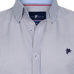 Vincent Long Sleeve Button Down Shirt // Gray (XL)