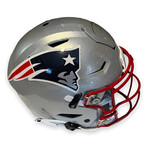 Tom Brady // New England Patriots // Autographed Flex Helmet