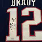 Tom Brady // New England Patriots // Signed Elite Jersey