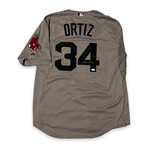 David Ortiz // Boston Red Sox // Signed Jersey + "Boston Strong" Inscription