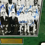 1959-61 Boston Celtics NBA Champions // Team Signed Photograph + Framed