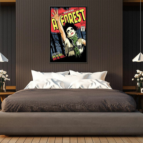 A Forest by Butcher Billy (26"H x 18"W x 0.75"D)